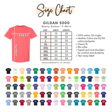 Upload Your Own Design - Gildan Heavy Cotton Wholesale